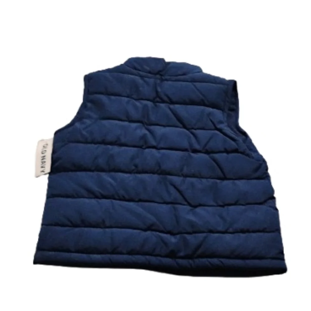 NWT Old Navy Baby Boys Puffer Full Zip Vest Sz 6-12 M